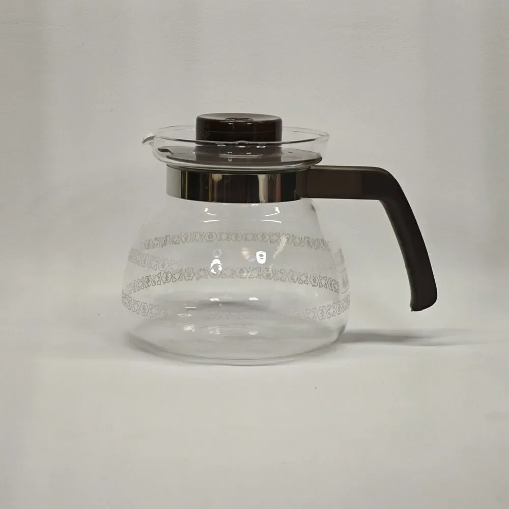 Melitta Corning 2 to 4 Cup Glass Replacement Coffee Pot Carafe Cafe Vintage